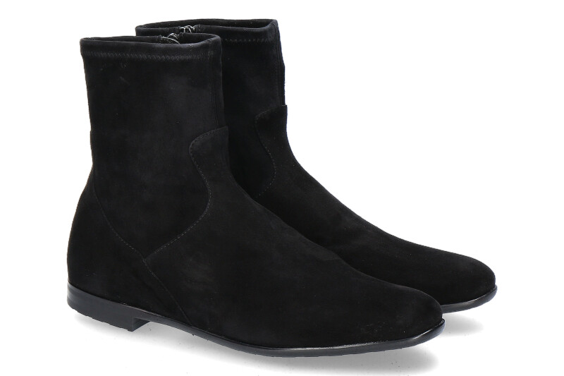 Truman's Stiefelette CAMOSCIO NERO (38)