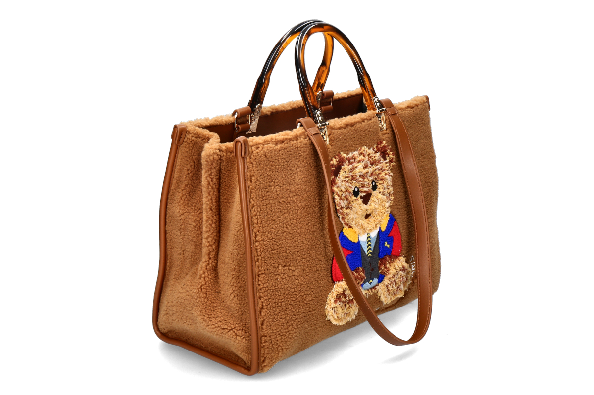 Rue Madam Tasche MARVIN TOTE WINTER- cookie