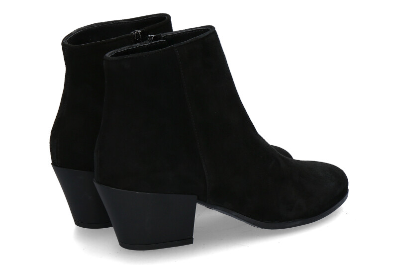 Hogan Stiefelette ZIP CAMOSCIO NERO (41)