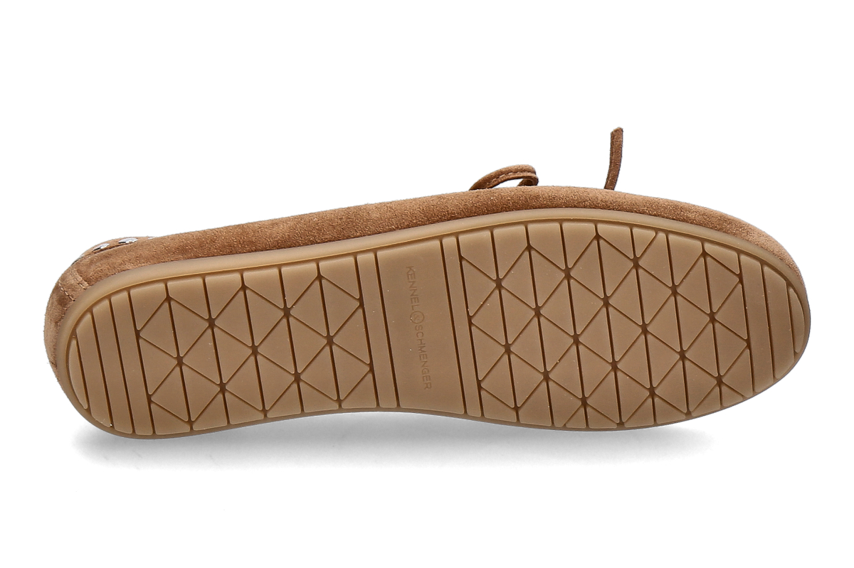 Kennel  Schmenger Mokassin DROP SUEDE- caramel silver_236300034_4