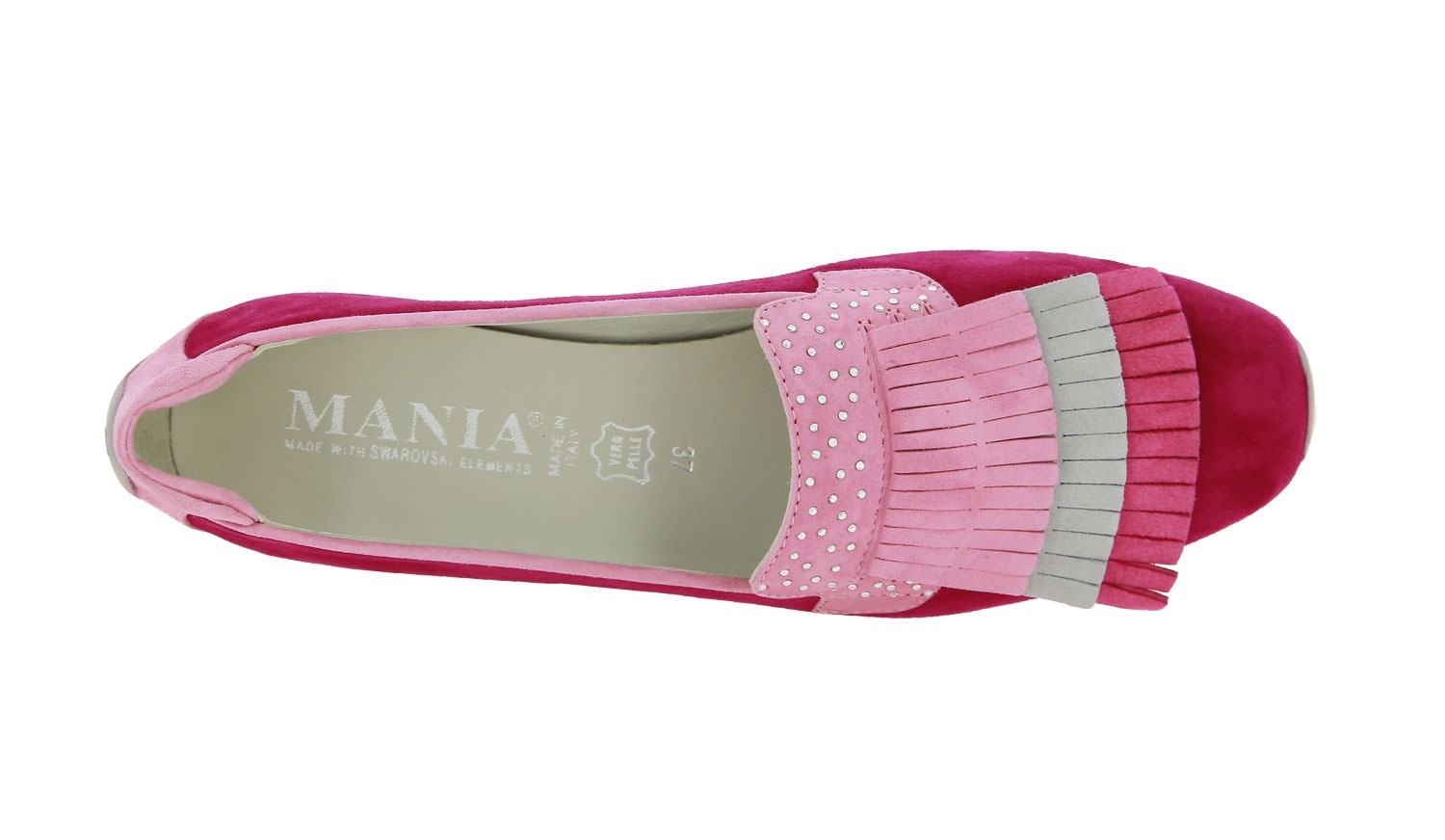 Mania Slipper CAMOSCIO FUXIA CRYSTAL (38)