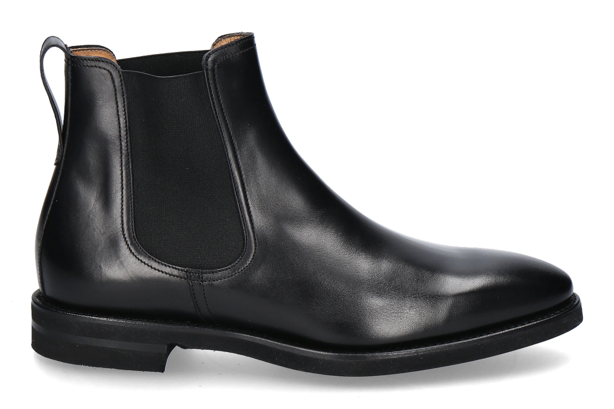 Berwick Herren Chelsea Boot BOX CALF - negro / schwarz