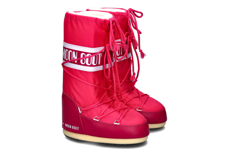 MOON BOOT SNOWBOOTS NYLON PINK (27/30)