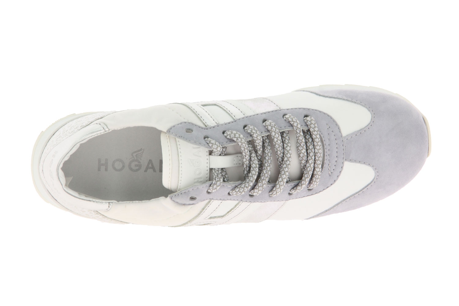 Hogan Sneaker ALLACCIATO H WHITE GREY (37 )