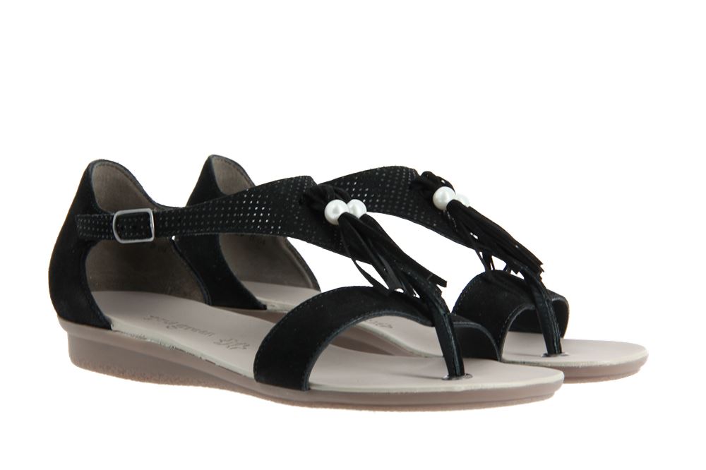 Paul Green Sandale SAMTZIEGE DOTS BLACK  (38½)
