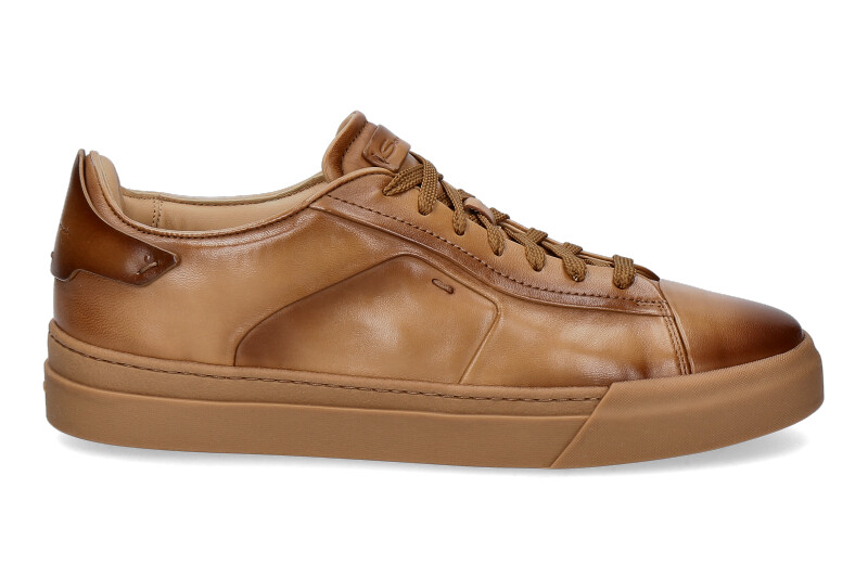 Santoni Sneaker NAPPA CARAMEL