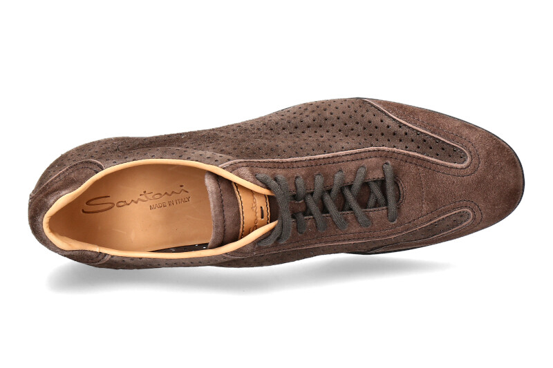 Santoni Schnürer VELOUR BRAUN (43) Santoni Schnürer VELOUR BRAUN (43)