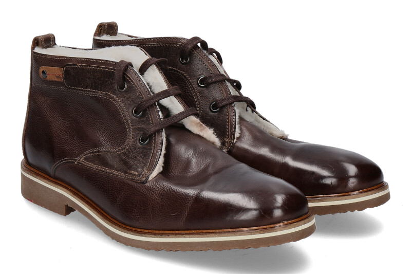 Lloyd Schnürstiefelette gefüttert SEMI CUBA CALF EBONY CIGAR (42)