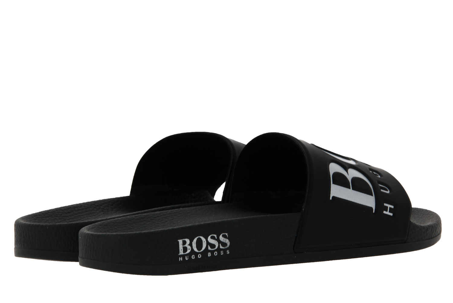 Hugo Boss Pantolette SOLAR SLID LOGO BLACK (42)