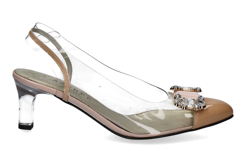 Azuree Cannes Slingpumps LAPERI VERNIS NUDE (37½)