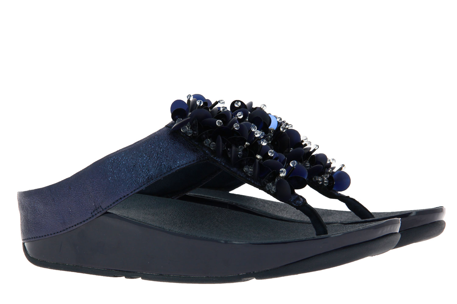 Fitflop Pantolette BOOGALOO TOE POST MIDNIGHT NAVY (41)