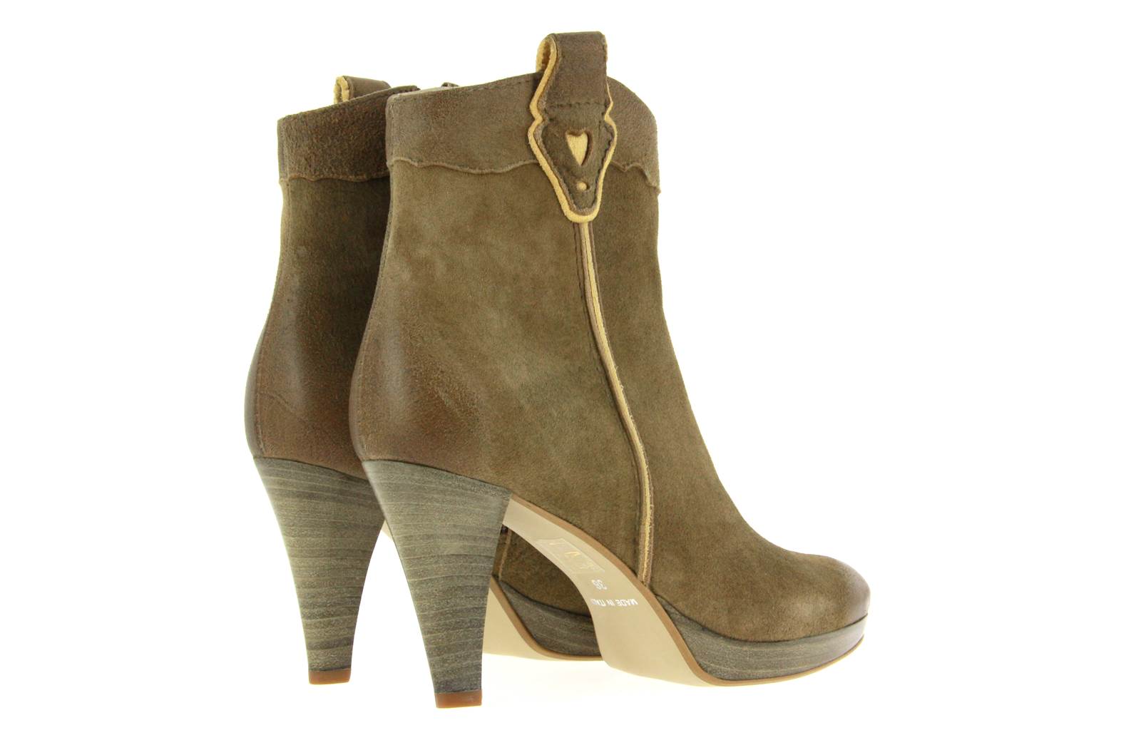 dirndl + bua Stiefelette ANTIKBOCK STEIN (41) dirndl + bua Stiefelette ANTIKBOCK STEIN (41)