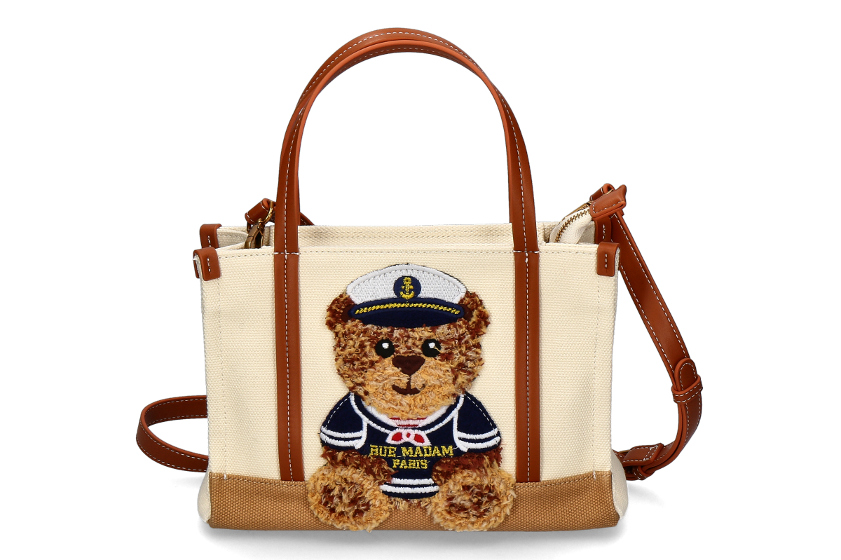 Rue Madam Handtasche MARVIN MINI- mehrfarbig braun/ multicolor cookie