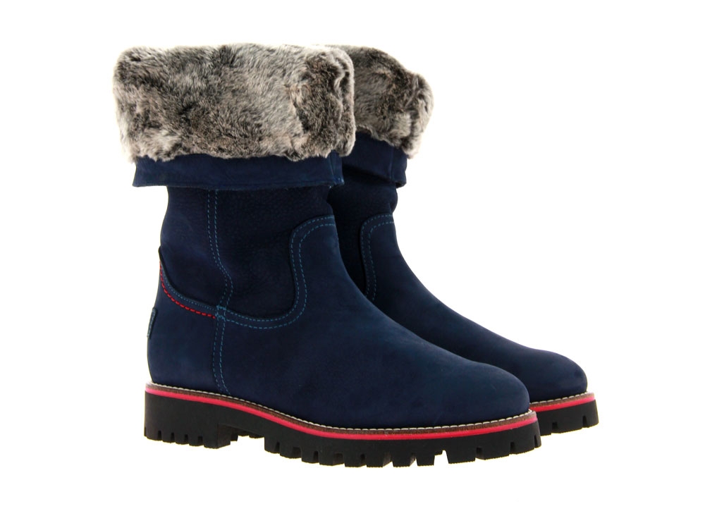 Panama Jack Stiefel gefüttert TANIA B31 NUBUK NAVY (40)