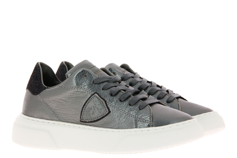 Philippe Model Sneaker TEMPLE METAL GLITTER ANTRACITE (40)