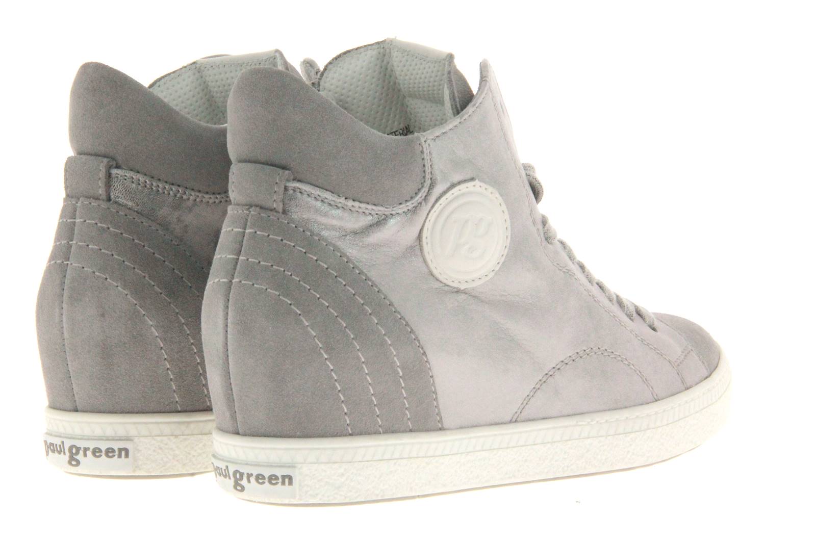 Paul Green Sneaker R. SUEDE VIN. NAPPA QUARZ SILVER (40)