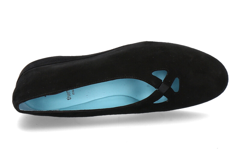 Thierry Rabotin Keilballerina ZETA CAMOSCIO NERO (43) Thierry Rabotin Keilballerina ZETA CAMOSCIO NERO (43)