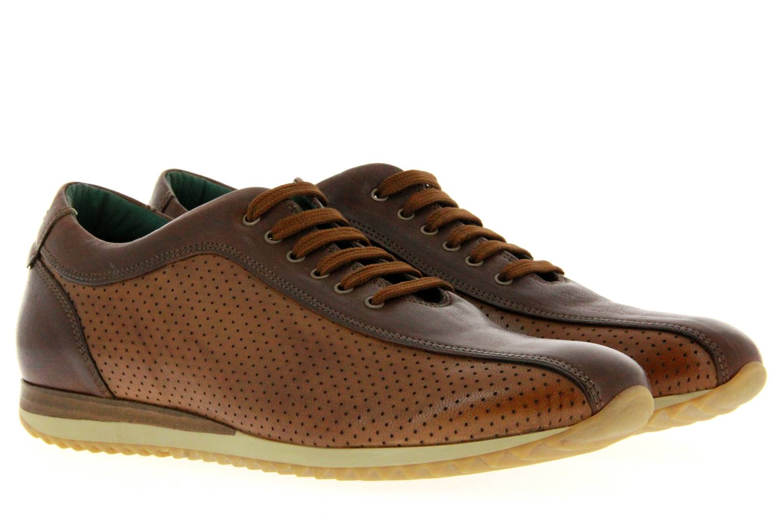 Galizio Toressi Sneaker CUOIO BROWN COGNAC (41)