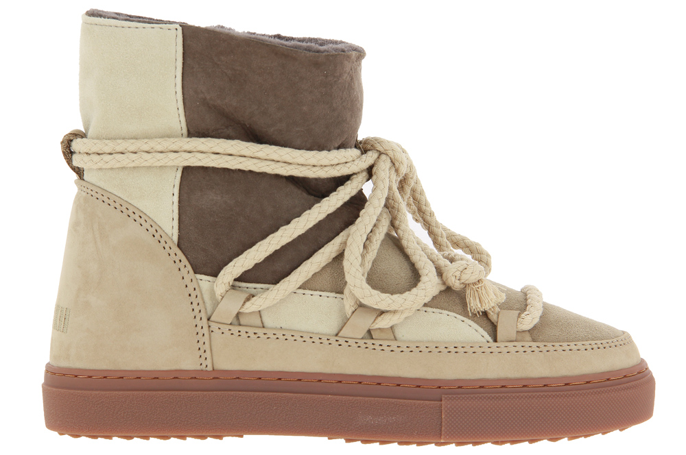 INUIKII Sneaker Boots gefüttert PATCHWORK BEIGE