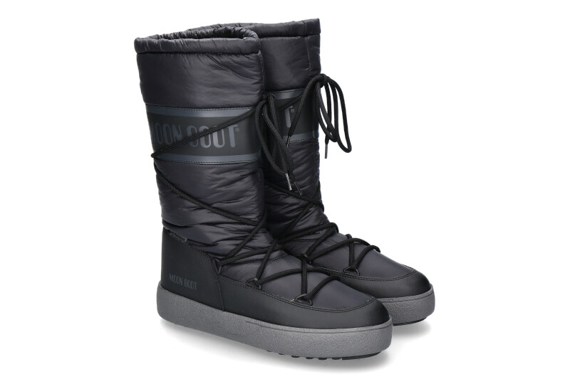 Moon Boot Snowboot LTRACK HIGH NYLON- schwarz