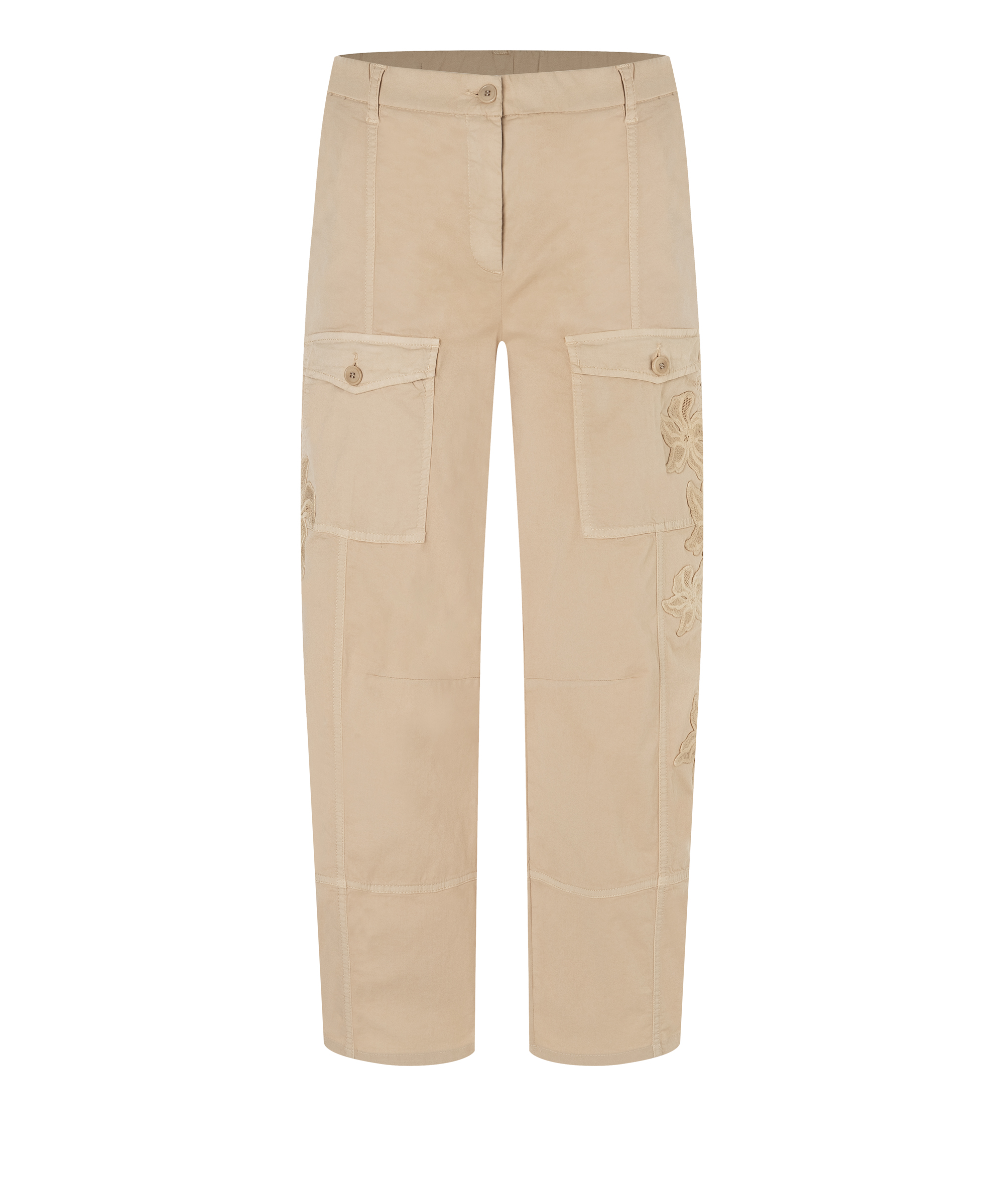 Cambio Jeans ORANGE- golden shiny sand