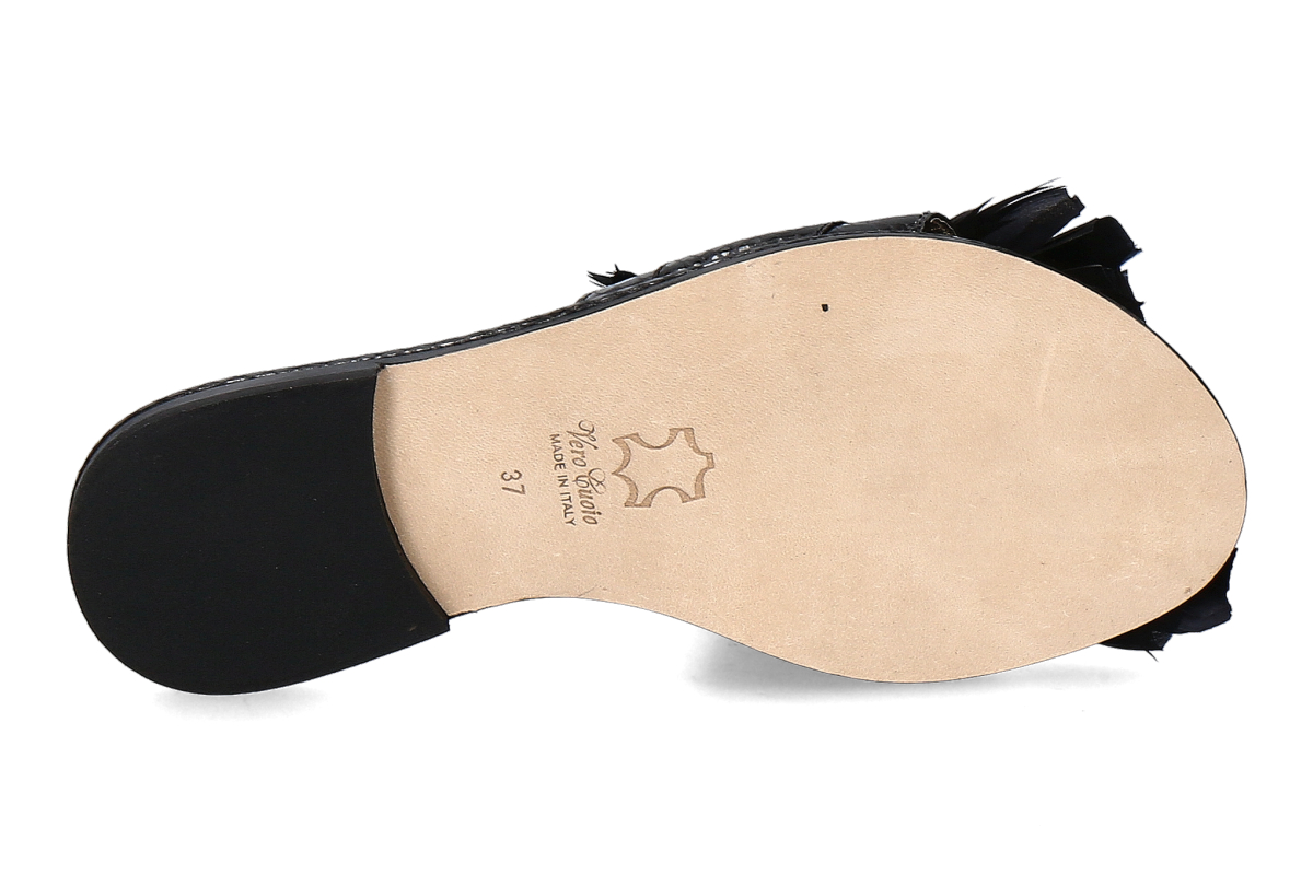 Paola Fiorenza Pantolette SNAKE SLIDER- nero_271000117_4