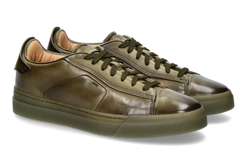 Santoni Sneaker NAPPA GREEN