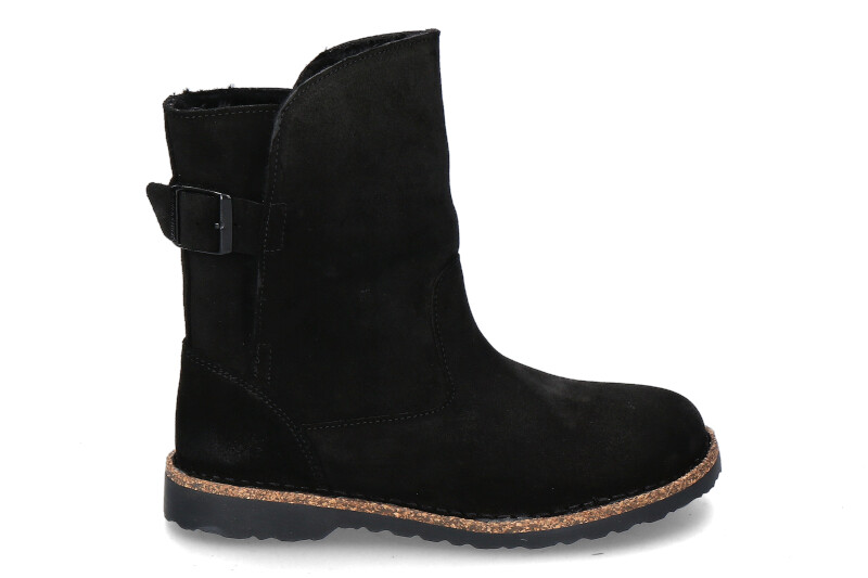 Birkenstock Damen-Boots gefüttert UPPSALA SHEARLING SCHMAL- black