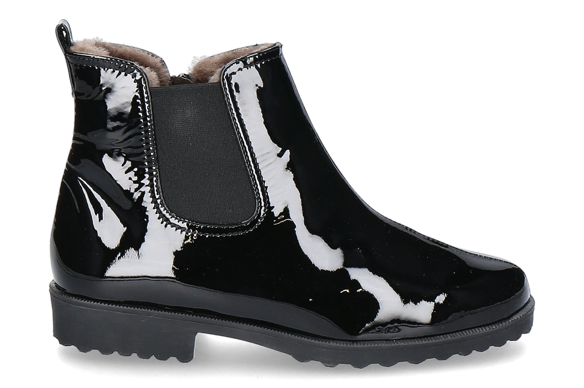 Brunate Stiefelette gefüttert DANY SOFTLACK NERO (35½)