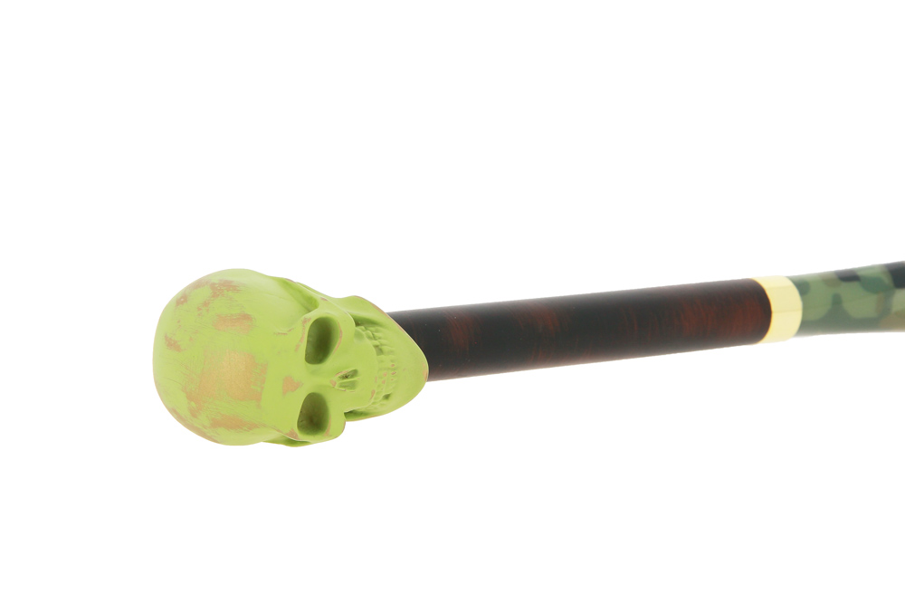 Utile4 Schuhanzieher SKULL VERDE 