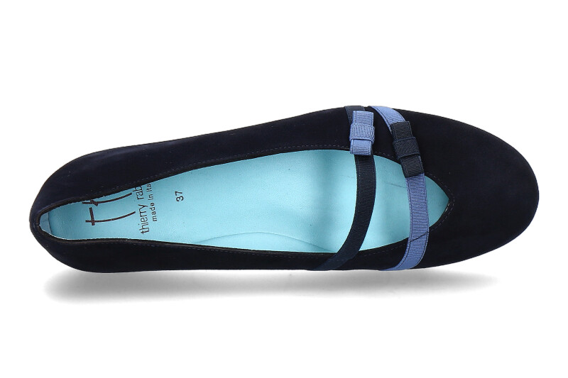 Thierry Rabotin Ballerina GIGLIO CAMOSCIO NAVY (42½)