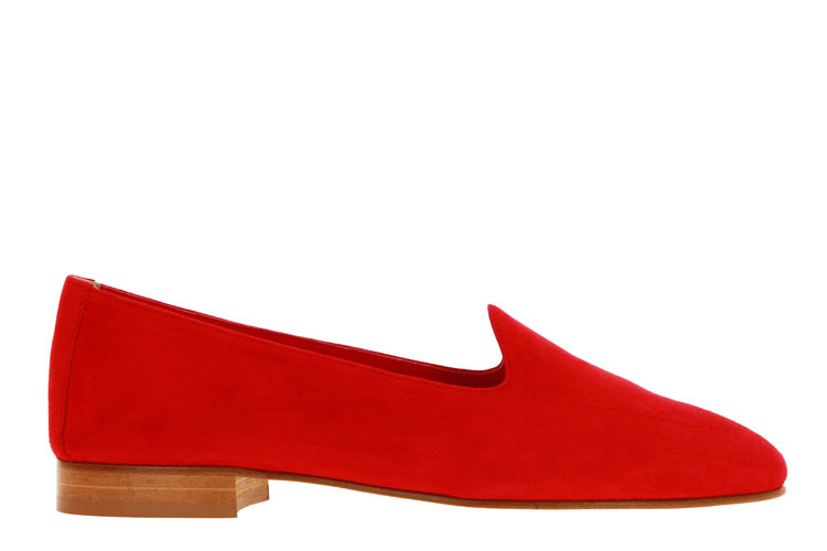 ScarpaRossa Slipper BENITO CAMOSCIO ROSSO (36)