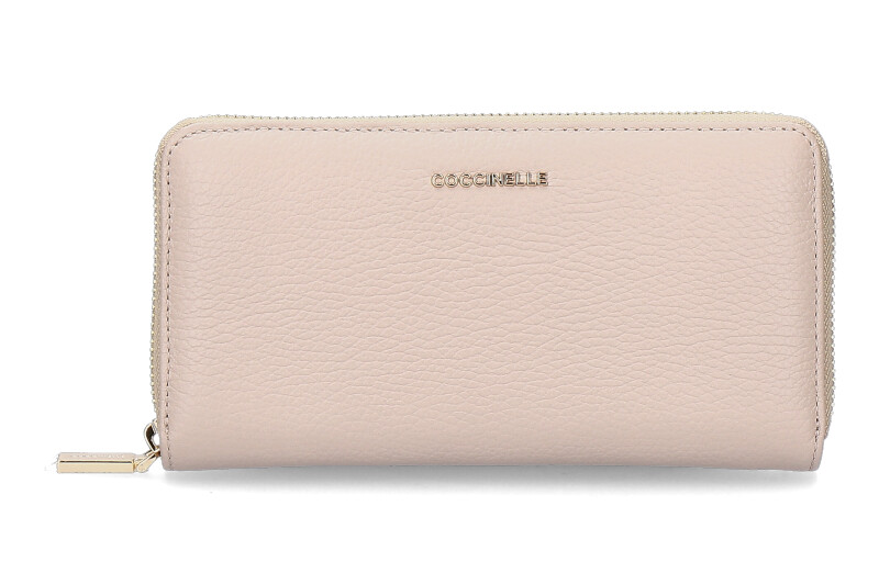 Coccinelle Portemonnaie METTALIC SOFT - powder pink