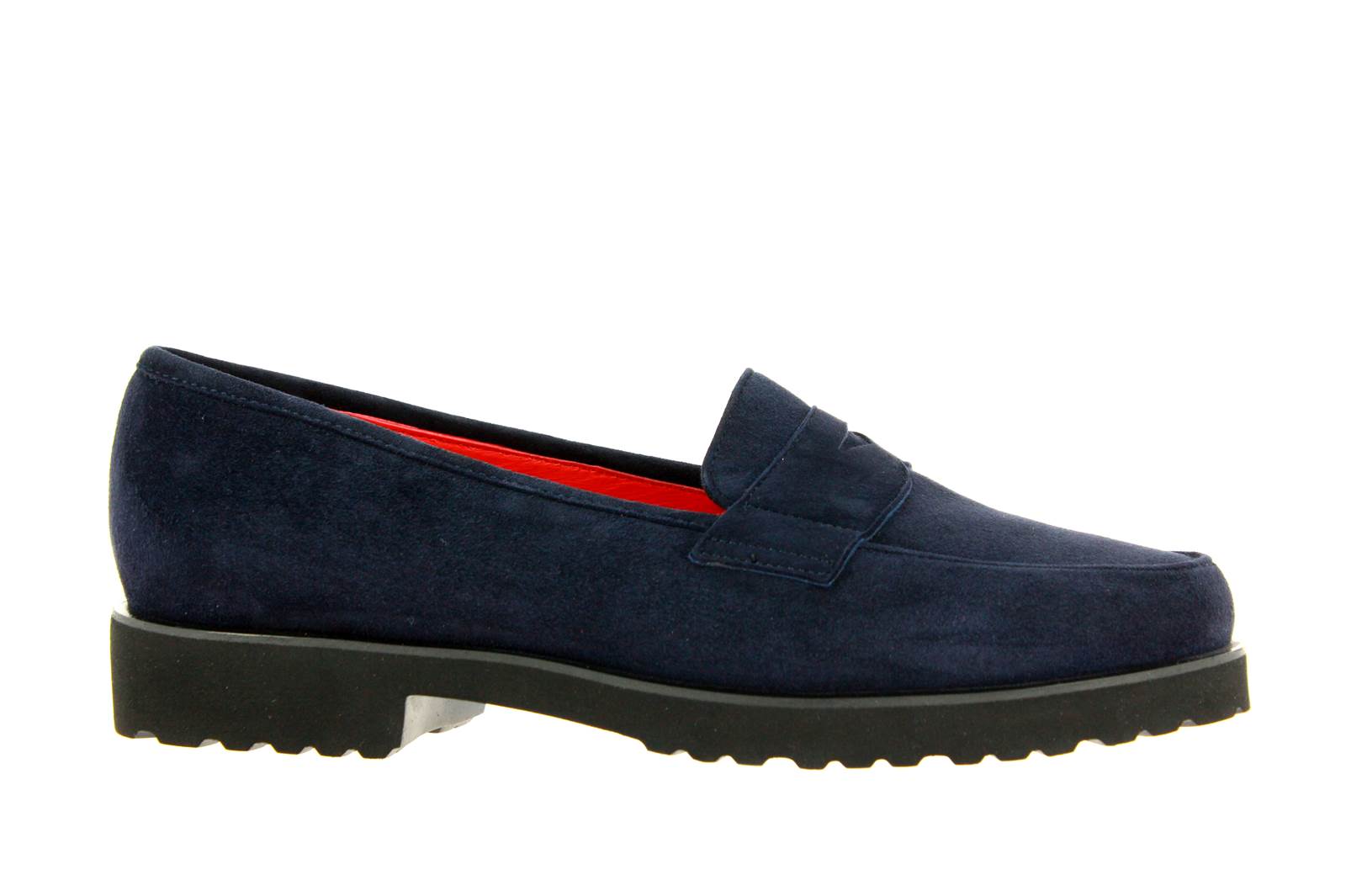 Pas de rouge Slipper MARTA CAMOSCIO BLU (35)