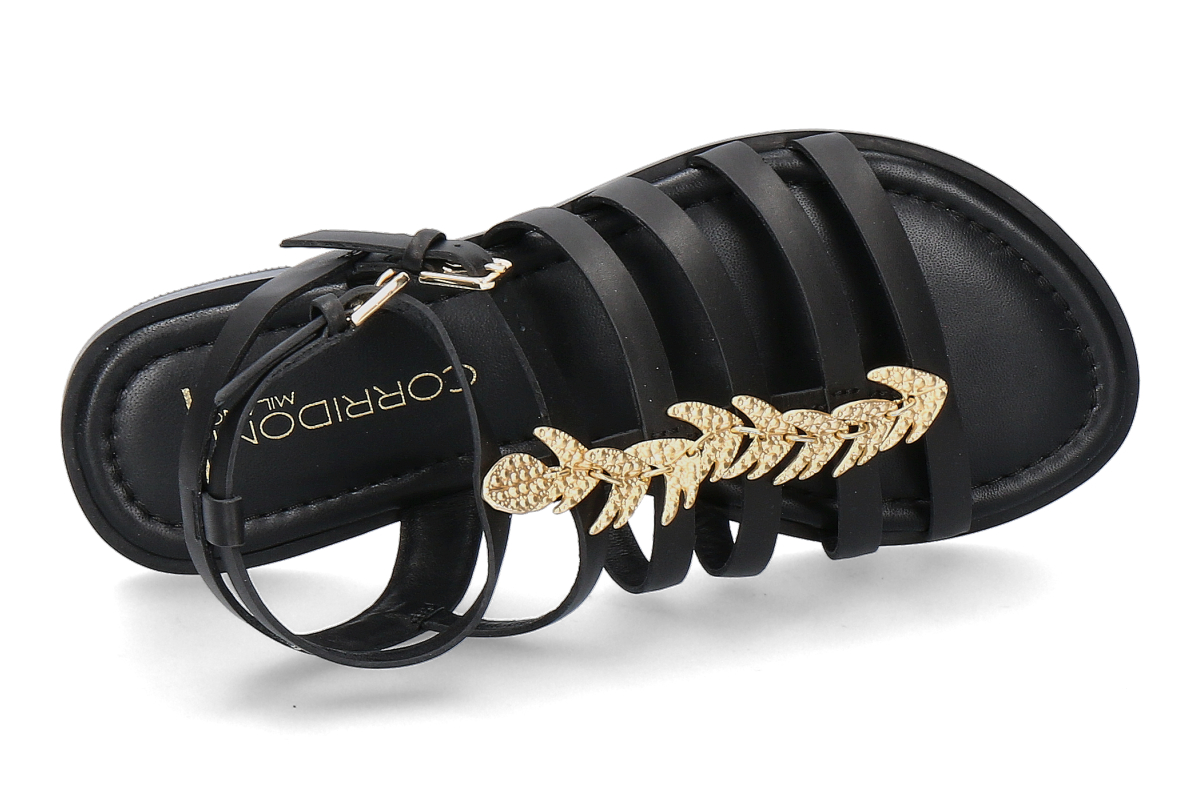 Corridoni 1 Milano Damen- Sandale 8564- schwarz_281000260_4