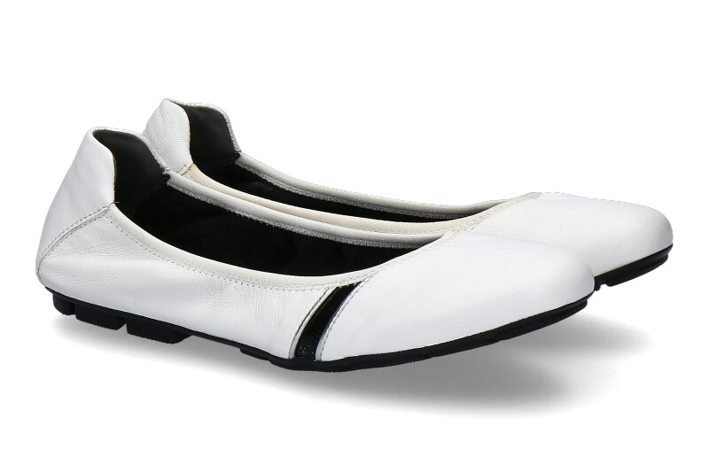 Hogan Ballerina NAPPA ARGENTO BIANCO  (37½)