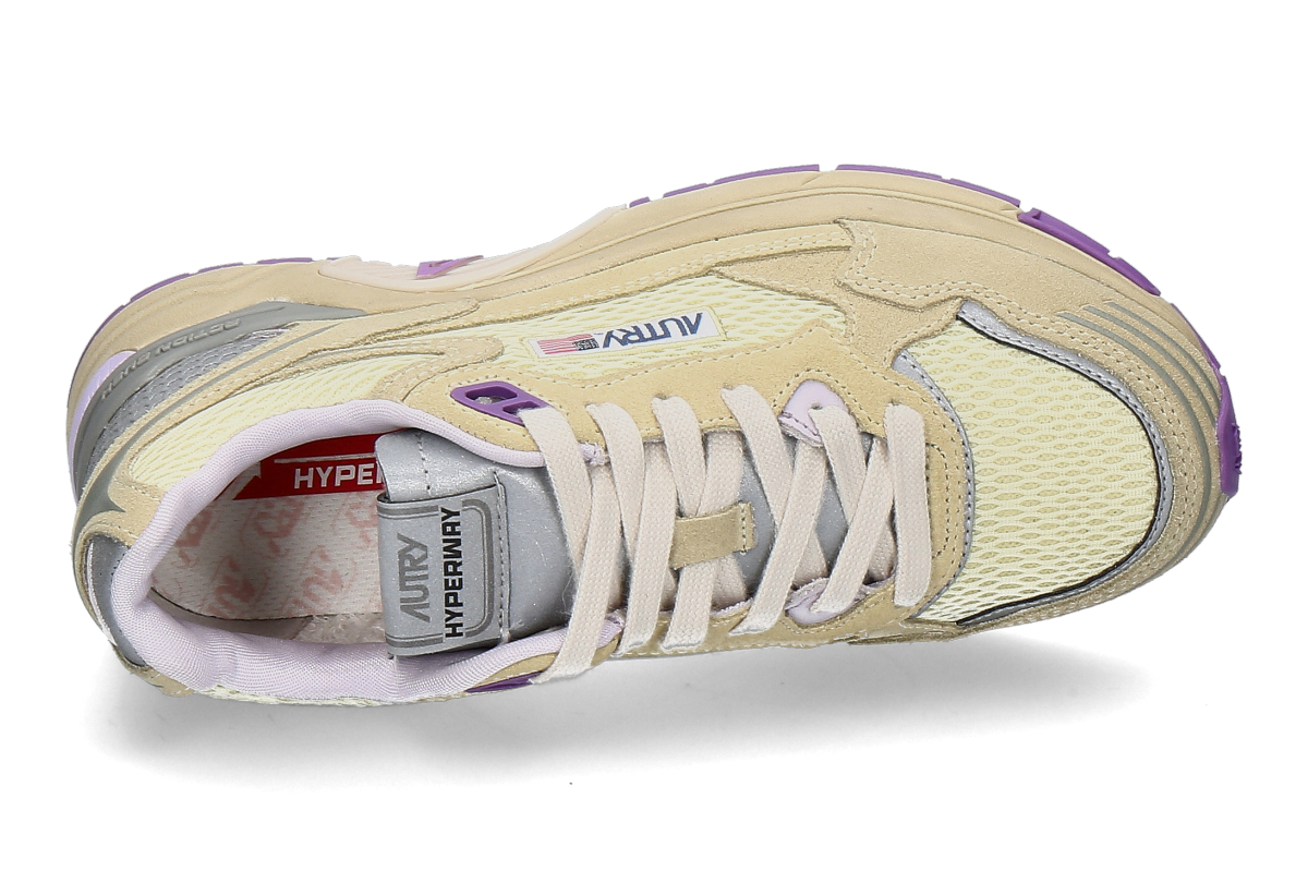 Autry Damen- Sneaker HYPERWAY MESH HU01- lemon_232900532_4