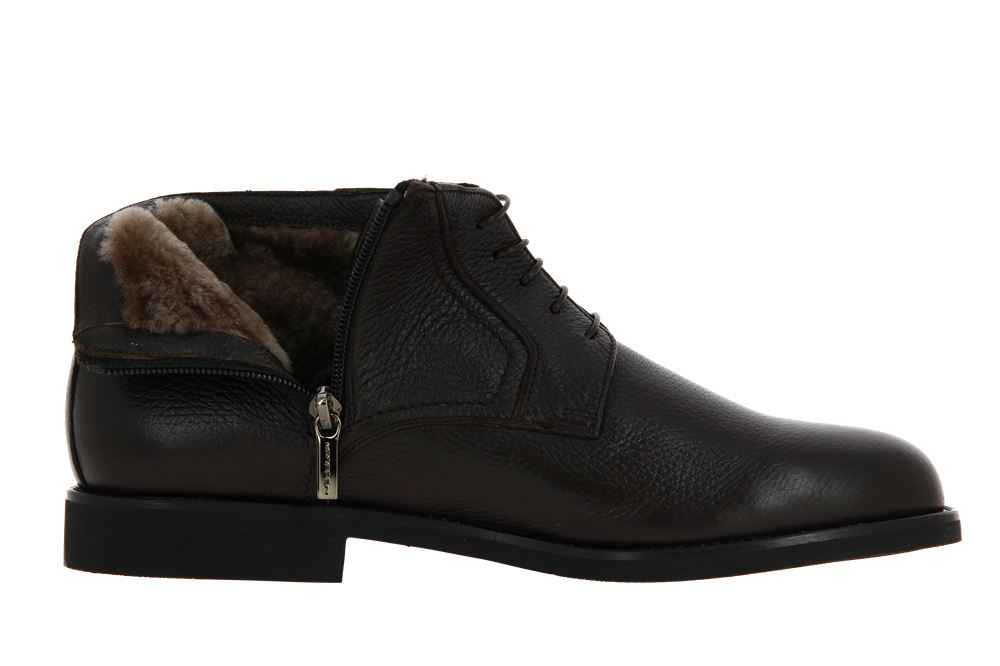 Moreschi Stiefelette gefüttert CERVO SCURO MARRONE  (43)
