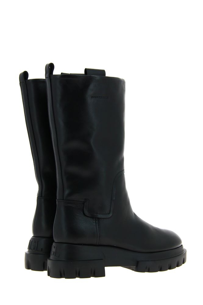 Attilio Giusti Leombruni Stiefel GLATTLEDER SCHWARZ (39½)