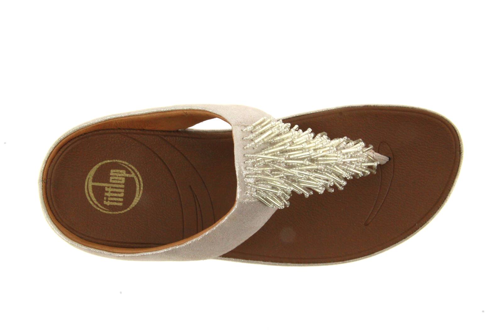 Fitflop Pantolette CHA CHA SILVER (43)