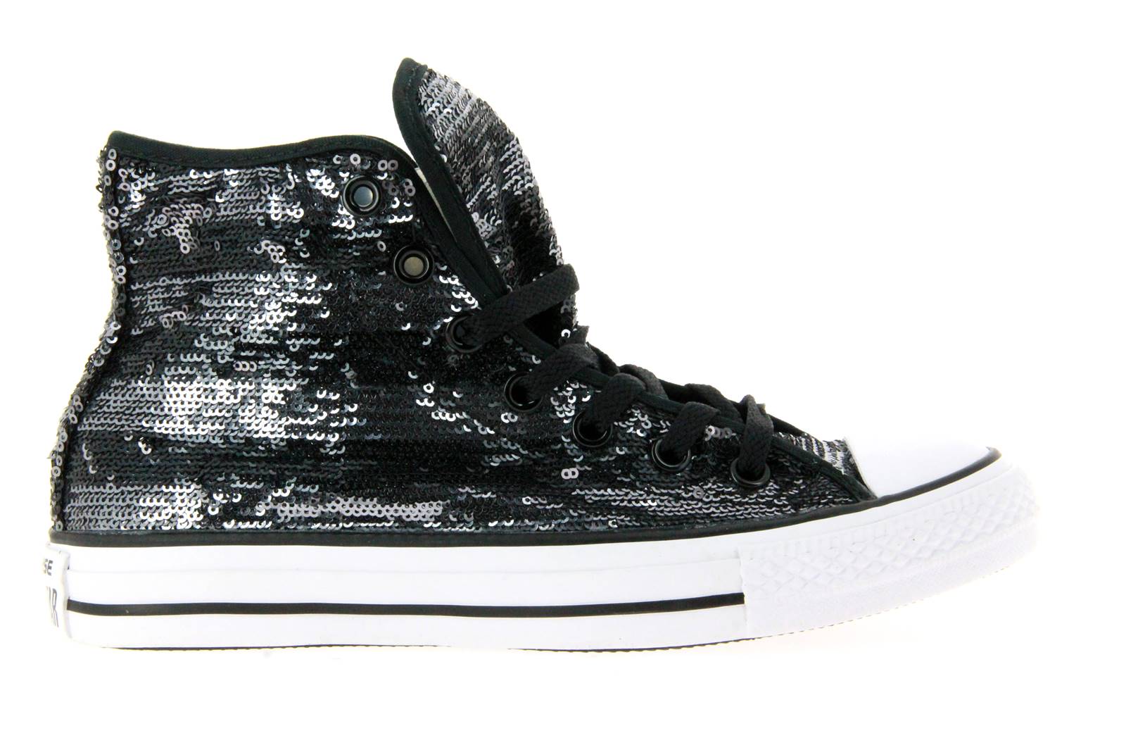 Converse ALL STAR CHUCK TAYLOR CT HI BLACK SILVER (41)