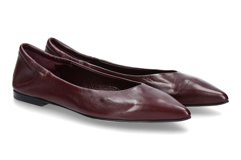 Pomme d'Or Ballerina INGRID GLOVE- bordeaux/bordorot