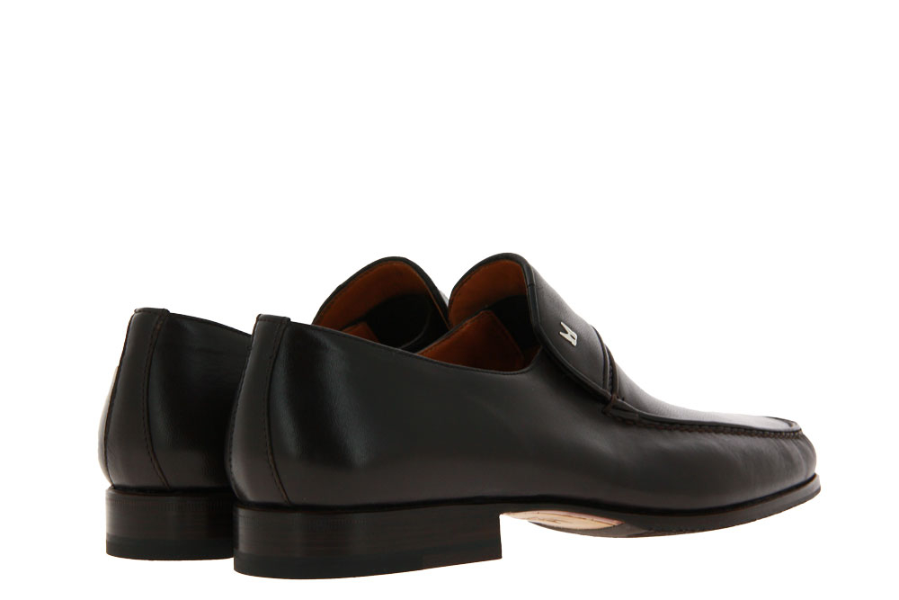 Moreschi Slipper SARATOGA CALF MARRONE SCURO (42)