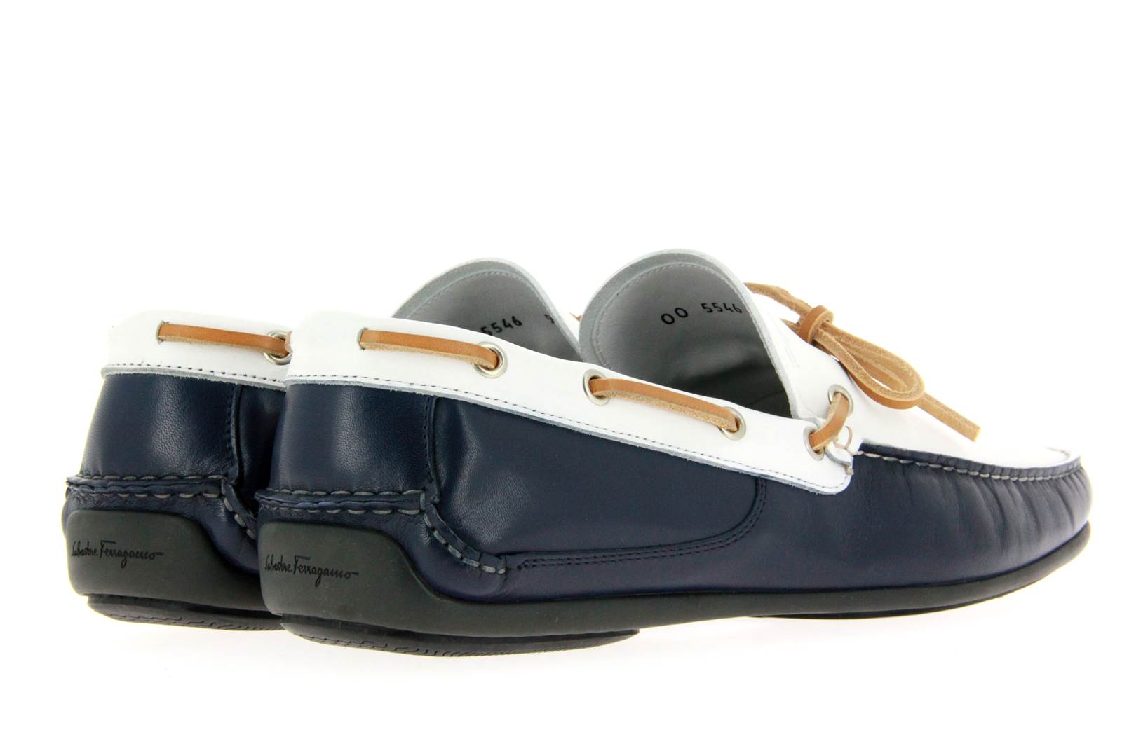 Salvatore Ferragamo Sliper MANGO 4 CALF BIANCO CLU-44½