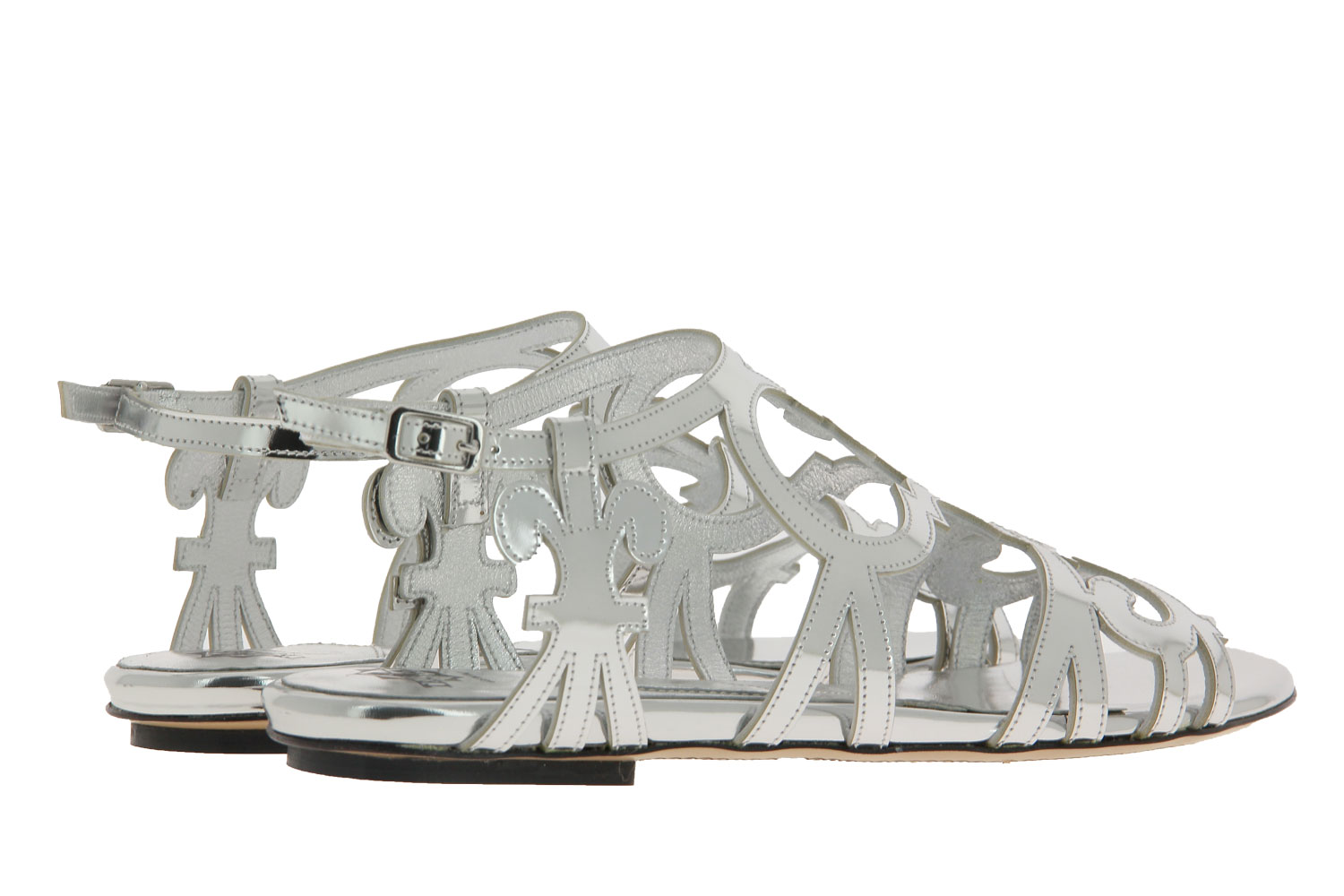 Truman's Sandale SPECCHIO ARGENTO (36)