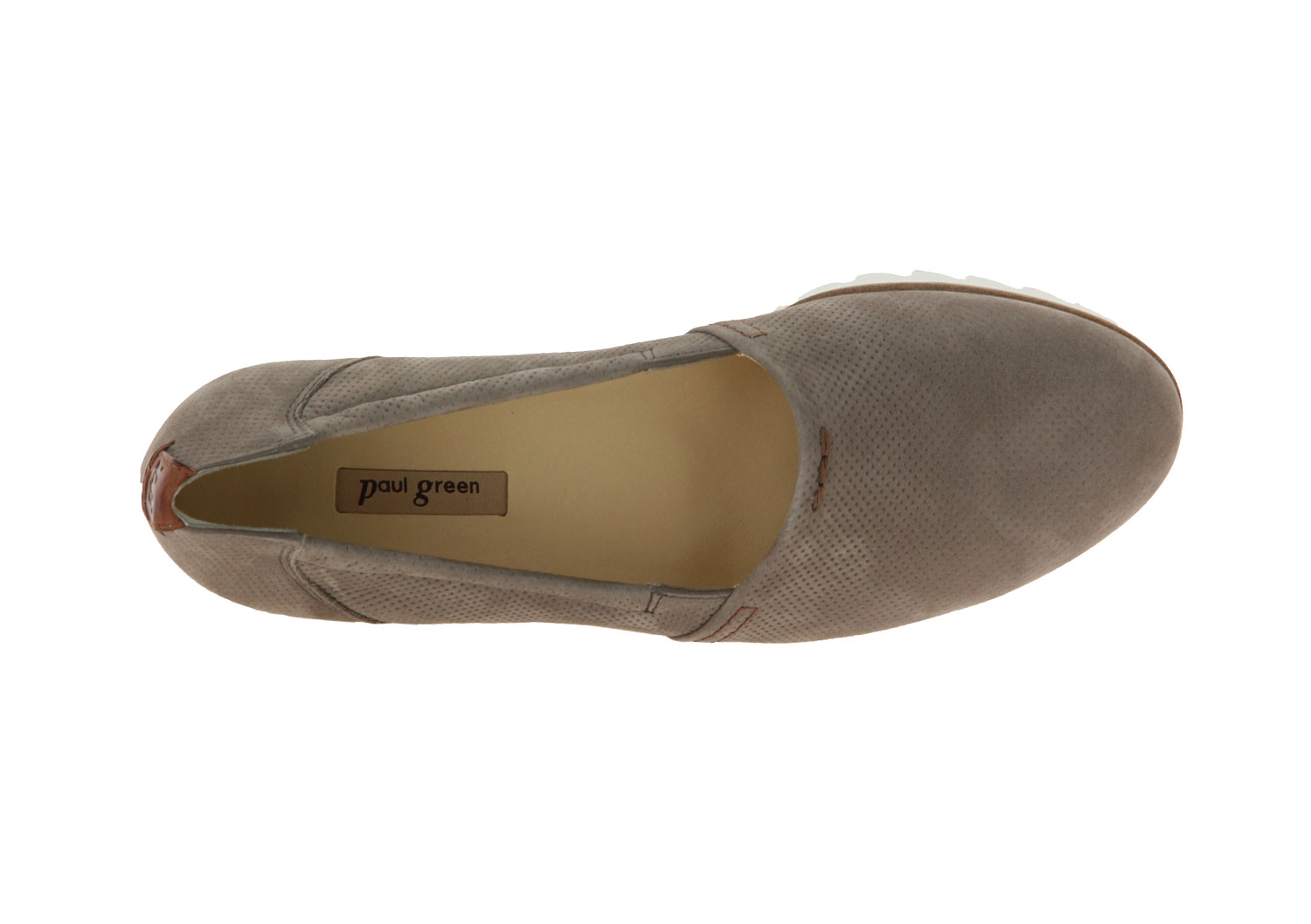 Paul Green Slipper NUBUK EASY TRÜFFEL CUOIO PERF (36)