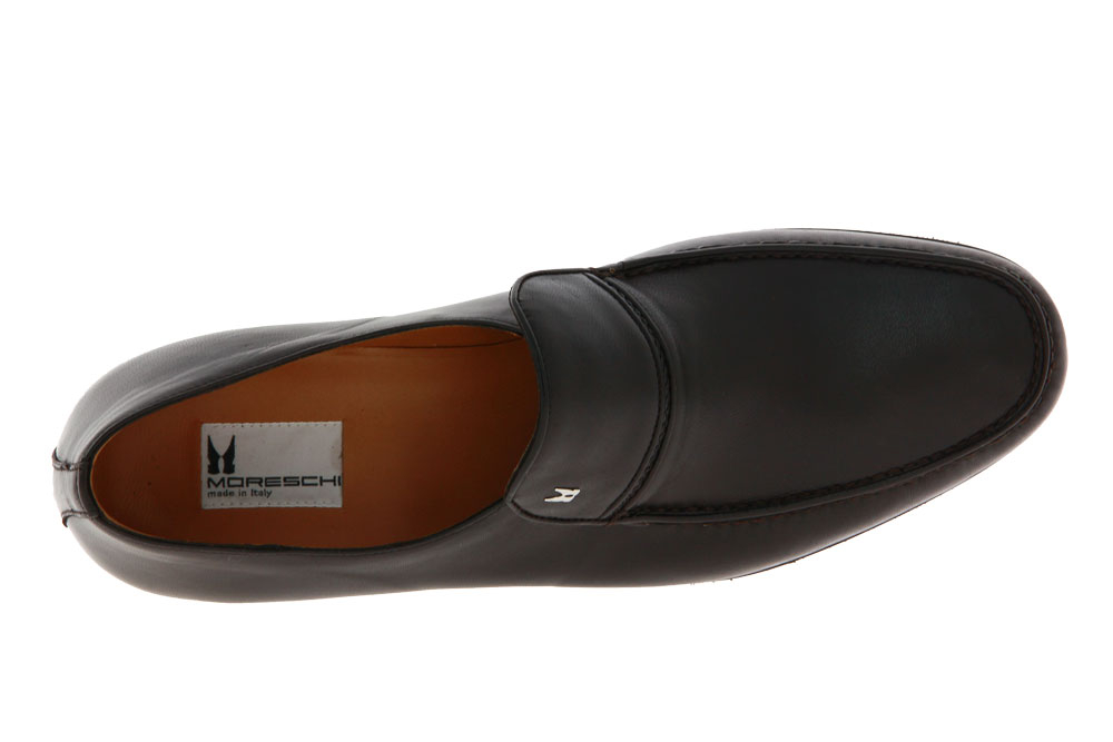 Moreschi Slipper SARATOGA CALF MARRONE SCURO (42)