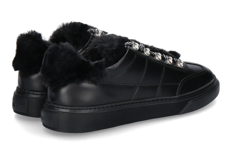 Hogan Sneaker ALLACCIATO BASSO H STITCHING NERO (40)