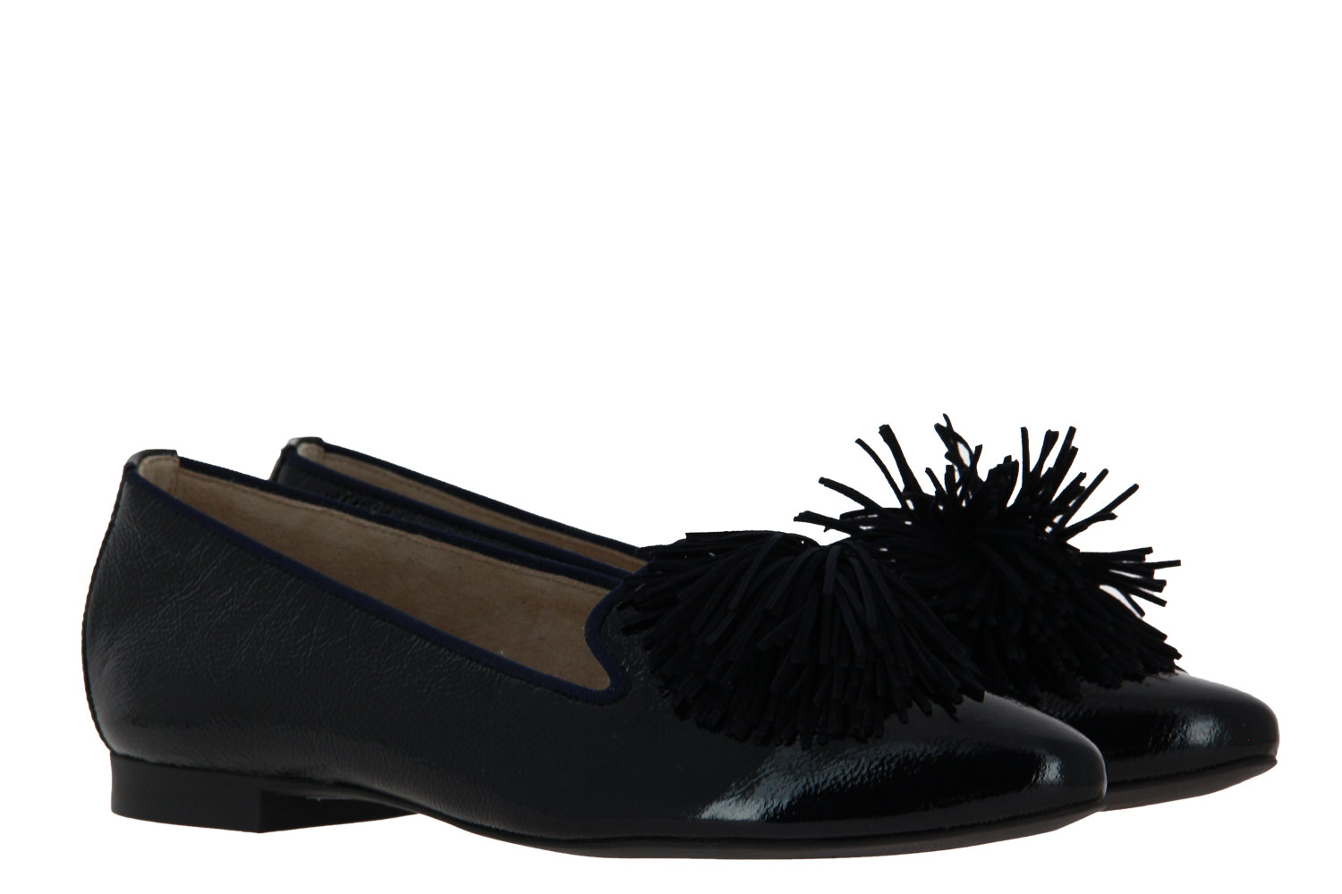 Paul Green Slipper KNAUTSCHLACK SAMTZIEGE OCEAN (40)