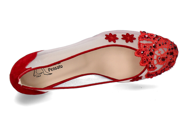 Fernando Pensato Pumps LARA RETE ROSSO  (38½)